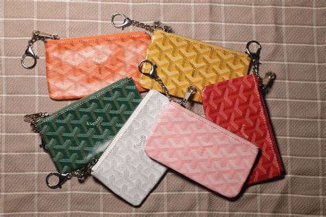 goyard key holder price|goyard key rings for sale.